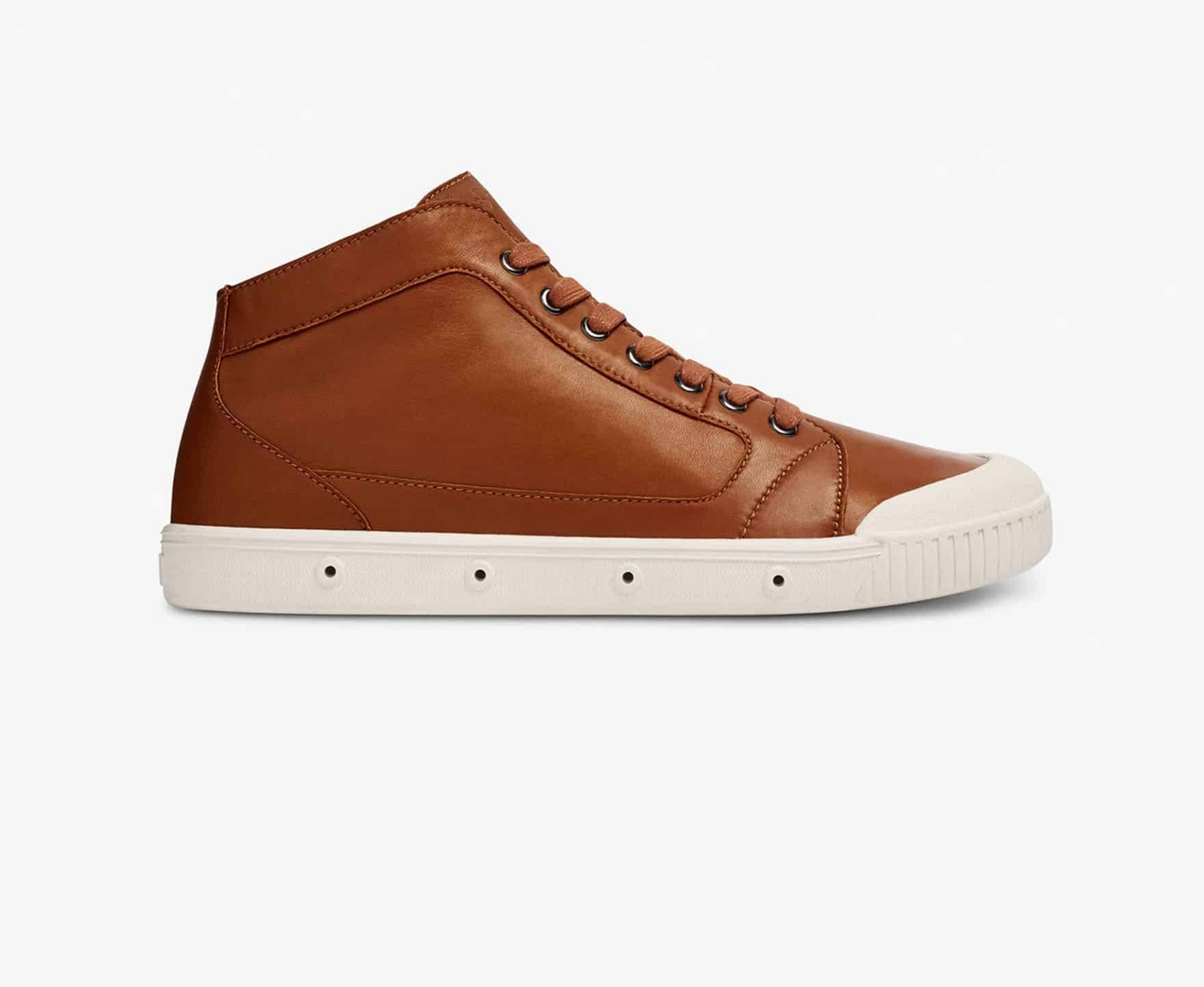 Spring Court M2 LAMBSKIN Men\'s Trainers Brown | South Africa-07ZFYJKLD